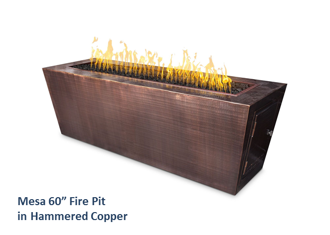 The Outdoor Plus Mesa Fire Pit + Free Cover - The Fire Pit Collection