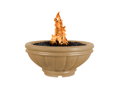 The Outdoor Plus Roma Concrete Fire Bowl + Free Cover - The Fire Pit Collection