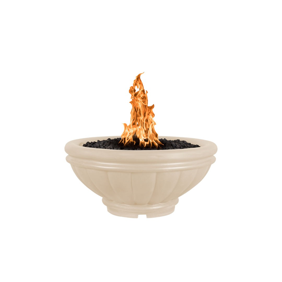 The Outdoor Plus Roma Concrete Fire Bowl + Free Cover - The Fire Pit Collection