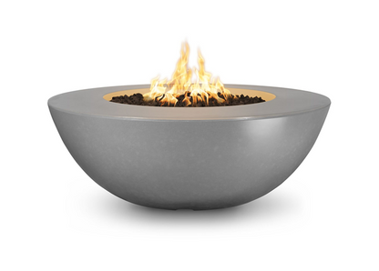 The Outdoor Plus Sedona Wide Lip Concrete Fire Pit + Free Cover - The Fire Pit Collection