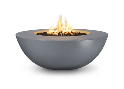 The Outdoor Plus Sedona Wide Lip Concrete Fire Pit + Free Cover - The Fire Pit Collection