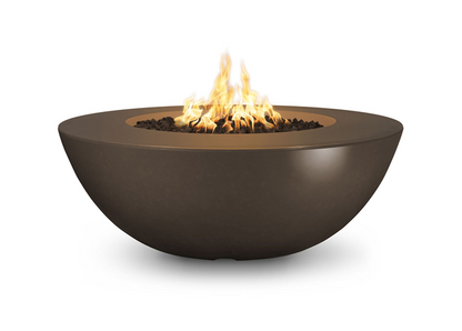 The Outdoor Plus Sedona Wide Lip Concrete Fire Pit + Free Cover - The Fire Pit Collection