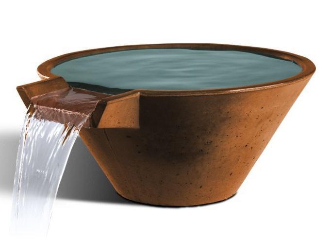 Cascade Conical Water Bowl - Free Cover