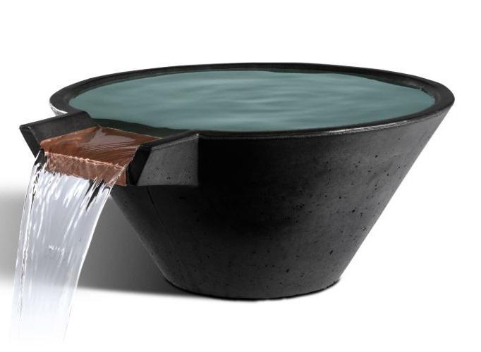 Cascade Conical Water Bowl - Free Cover