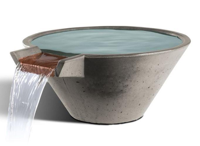 Cascade Conical Water Bowl - Free Cover