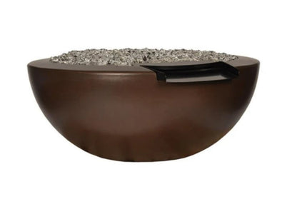 Legacy Round Fire & Water Bowl with Electronic Ignition - Free Cover